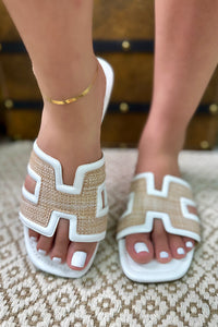 Raffia Beauty Sandals