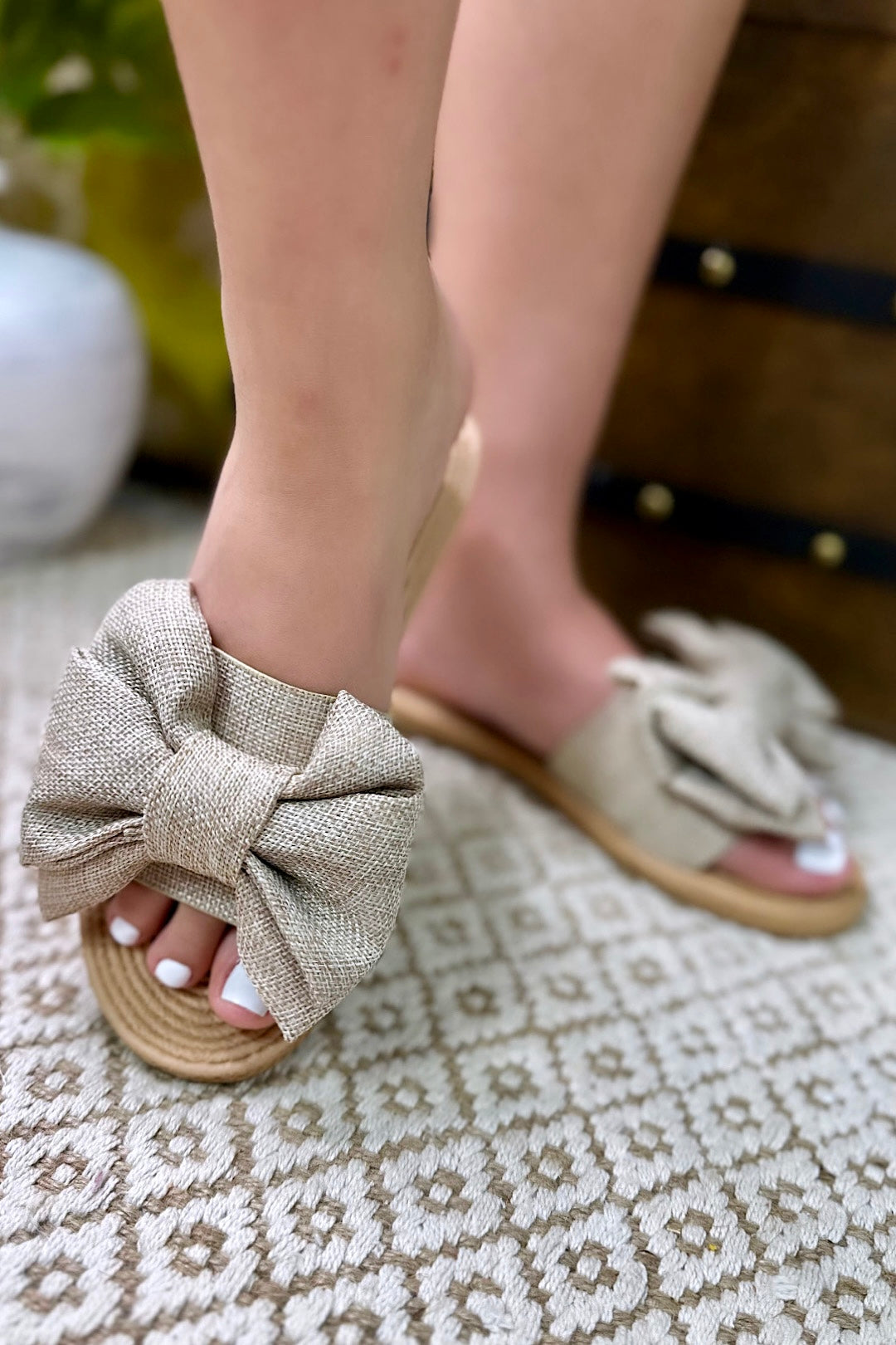 Athena Bow Sandal