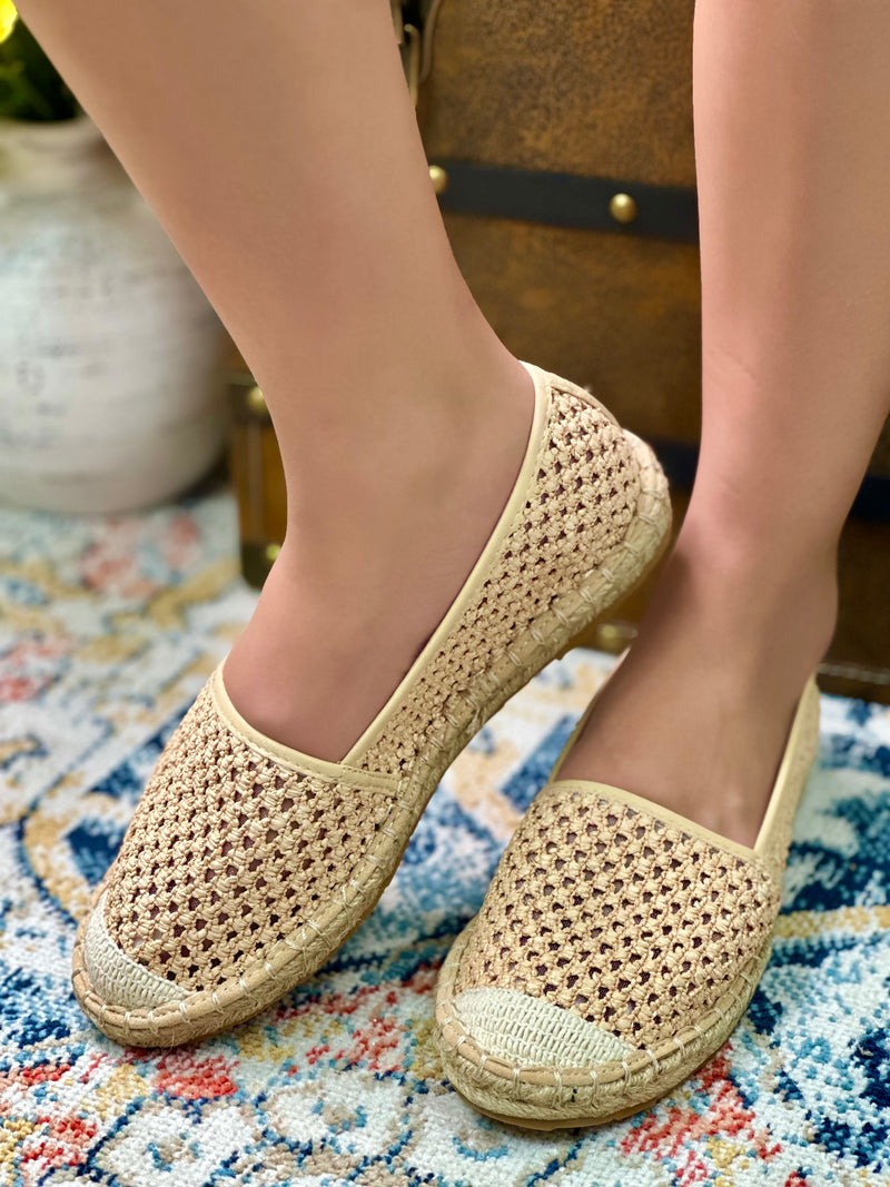 Raffia Breeze Flats