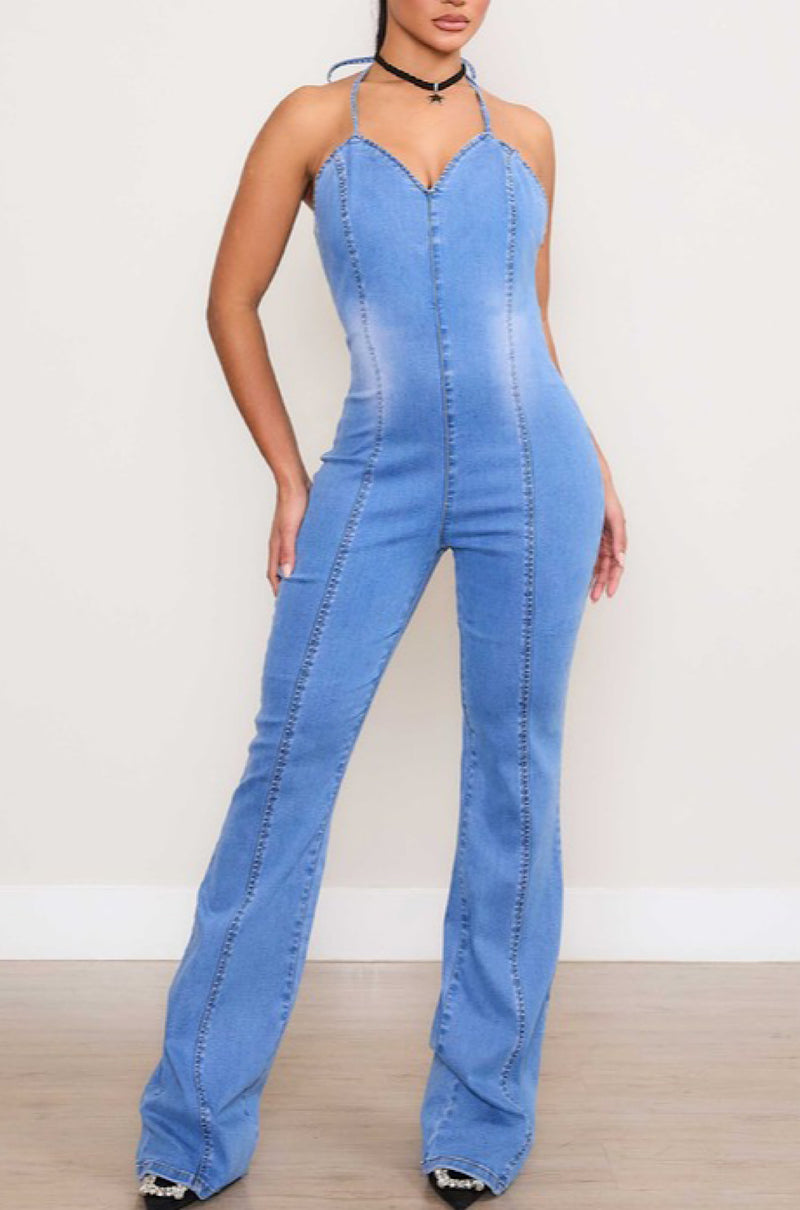 Lydia Denim Jumpsuit