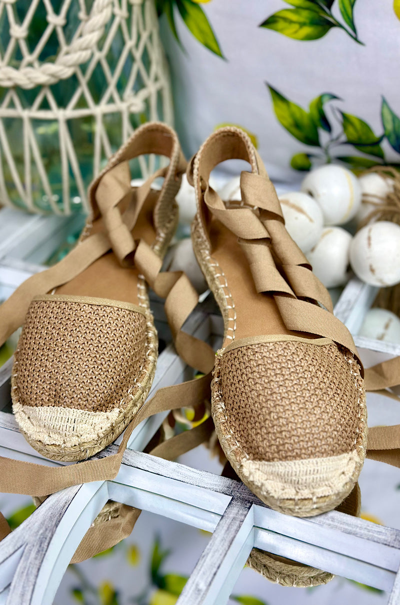 Lace Up Espadrille