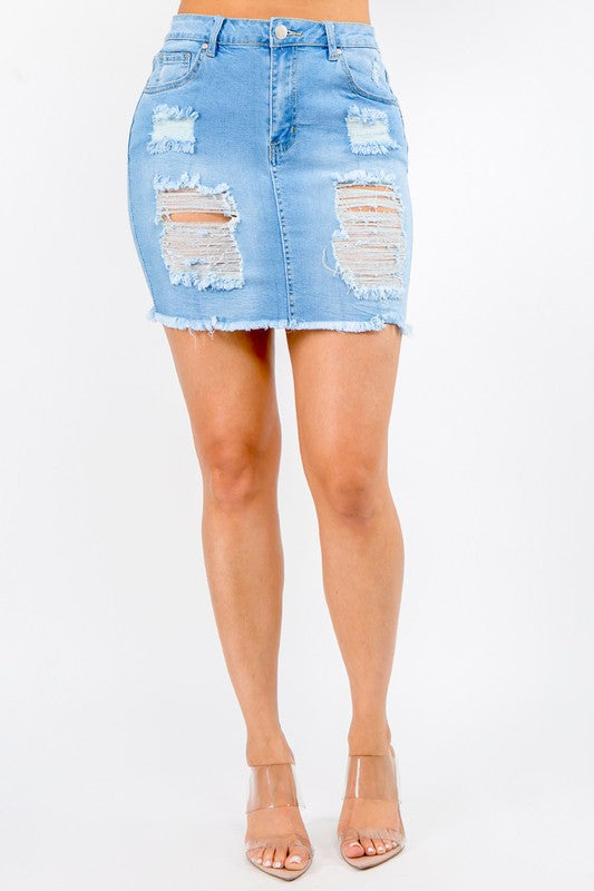 Francis Denim Skirt