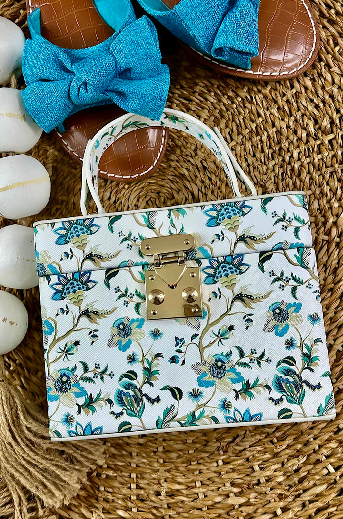 Mindy Floral Box Bag