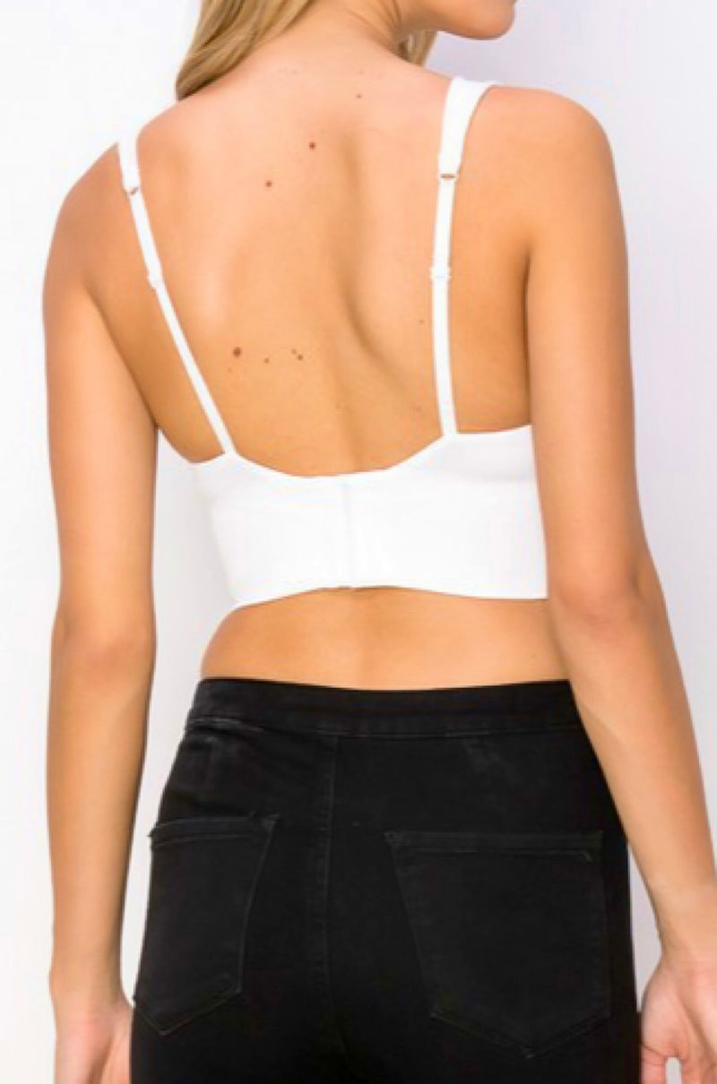 The Essential V-neck Cami Bra