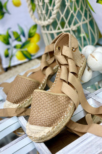 Lace Up Espadrille