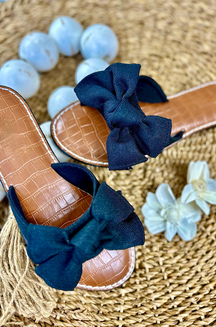 Clarissa Bow Sandals