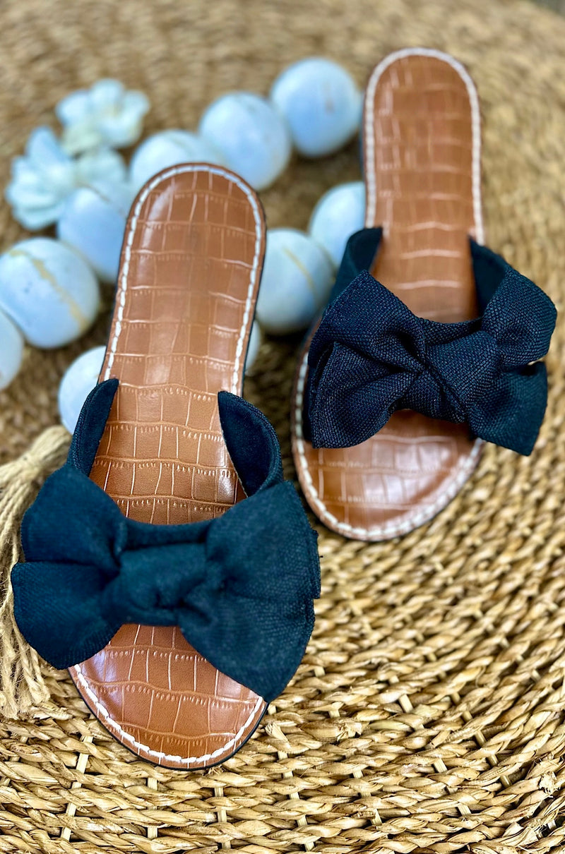 Clarissa Bow Sandals