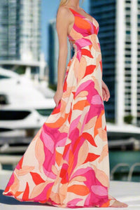 Colorful Gateway Maxi Dress