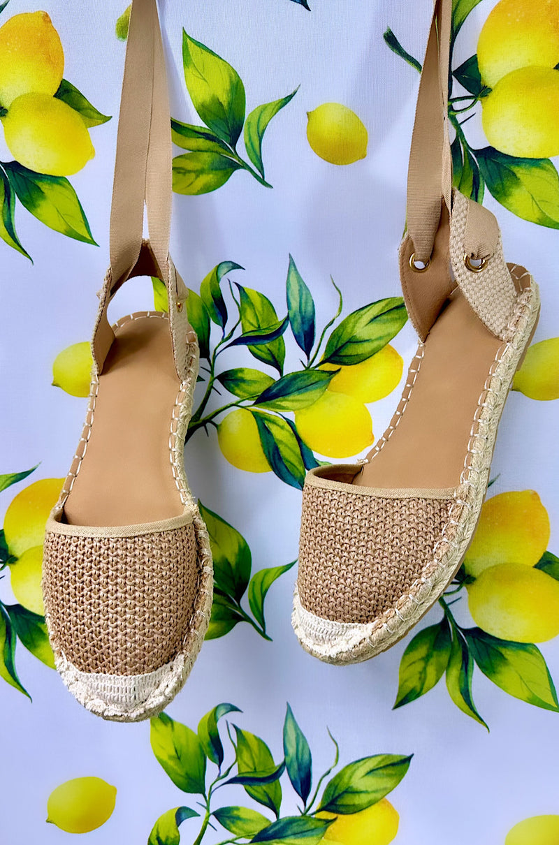 Lace Up Espadrille