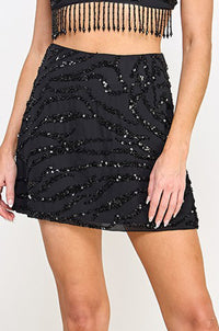 Shimmer Dream Mini Skirt