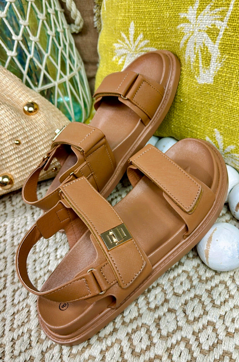 Breezy Velcro Sling back Sandals