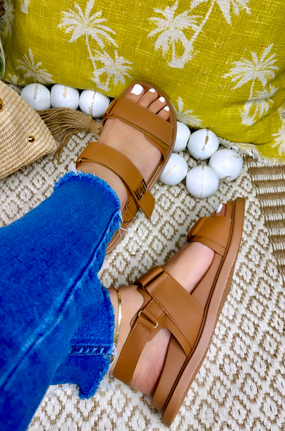 Breezy Velcro Sling back Sandals