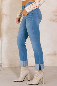 Mide Rise Jeans