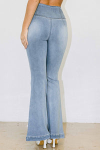 V Shape Waist Jeans