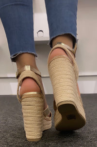 Ankle Strap Wedge